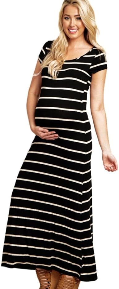 Day8 Robe Femme Enceinte été Grande Taille Longue Maxi Jupe
