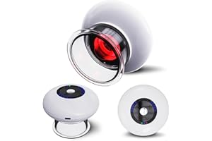 AISZG Electric Cupping Therapy Set- 3 in 1 Smart Cupping Massager with 10 Level Temperature and Suction for Neck,Shoulder and Back Massage,Gifts for Women/Men/Him/Mom/Dad(White)