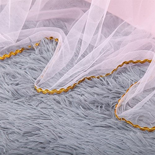 Haperlare 3pcs Elegant Red Wine Bottle Cover Tulle Wine Bottle Skirt with Glitter Gold Brims for Wedding Party Baby Shower Christmas Birthday Cake Dessert Table Decorations,Pink - Thumbnail 5