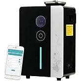 Diffuser - WiFi Air Machine for Home & Commercial Use, Covers 7500 sq. ft., Waterless Cold- Air Nebulizing HVAC Oil Diffuser for Large Room, Hotel, Spa, Office