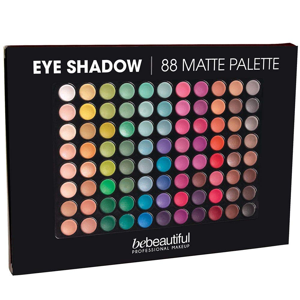 Bebeautiful Eyeshadow 88 Shades Palette, Matte : Makeup Palettes : Beauty