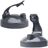 2Pcs Flip Top To Go Lids for Nutribullet Blender Cups 600W 900W Replacement | Food-Grade Materials, BPA-Free, Excellent Sealing &amp; Leak-Proof, Dishwasher Safe, Fit for Nutribullet 18/24/32oz Blender Cups
