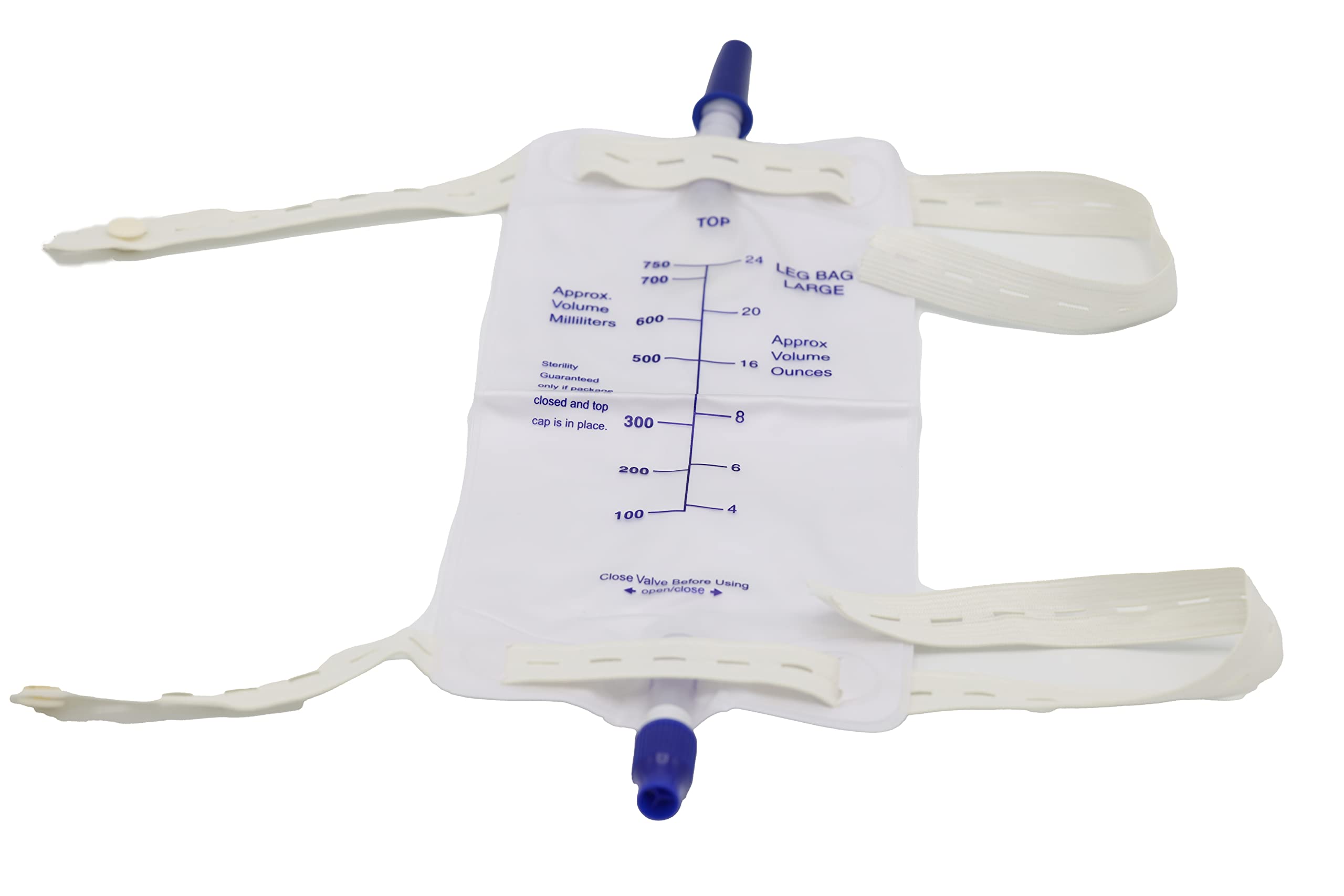 5 Male Urinal Bag Pee Bag Replacement Leg Bag for The Male Urinal 750 ML 5 Unit Product