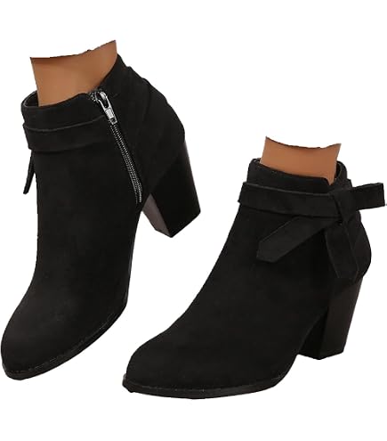 Amazon.com | LJCFSDL Women's Chelsea Pump Ankle Boots Closed Toe