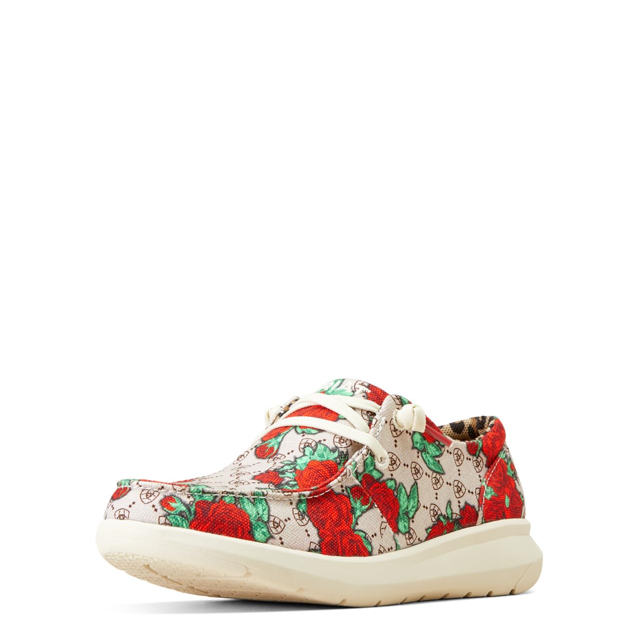 ARIAT Women's Hilo - Black White Animal Print, 5.5 Medium Image