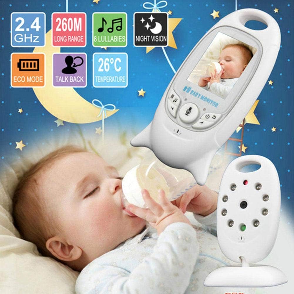 Ecoute Bebe Video Babyphone Moniteur Bebe Sans Fil Avec Camera Surveillance Moniteur Pour Bebe Sans Fil Interphone Vocal Pour La Surveillance De Lappareil De Soins Grand Ecran Video Lcd Securite Bebe Puericulture
