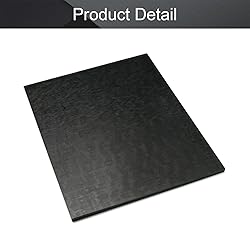 Othmro Black POM Plastic Sheet