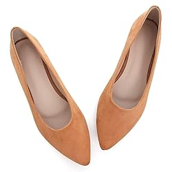 ChaiRong Zhou Casual Flats for Women Soft Suede