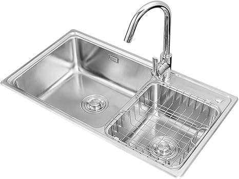 Kitchen Sink. Fregaderos de un Seno Fregadero de Cocina Multifunción