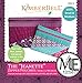 KimberBell Designs Bundle of 2 Embroider by Number ME Time CD's - The Jeanette Zipper Pouch: Small & Medium PLUS The Jeanette Zipper Pouch: Large & Jumbo KD613+KD614