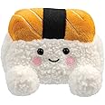 Aurora, 61595, Palm Pals Suhiro Salmon Sushi 5In, Soft Toy, White & Orange