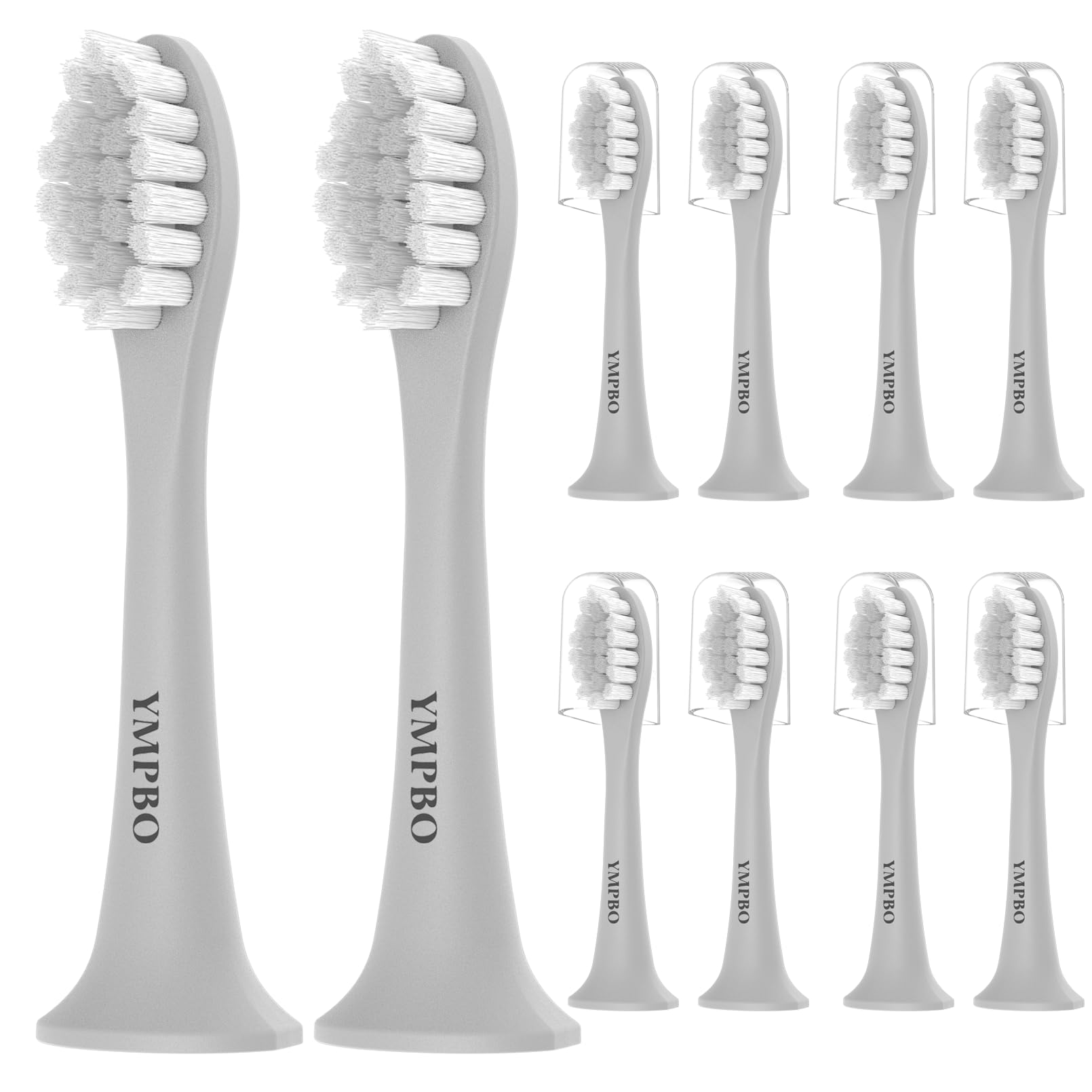Photo 1 of 10 Pack Toothbrush Heads Compatible with Suri Electric Toothbrush, Replacement Brush Head Refill, White