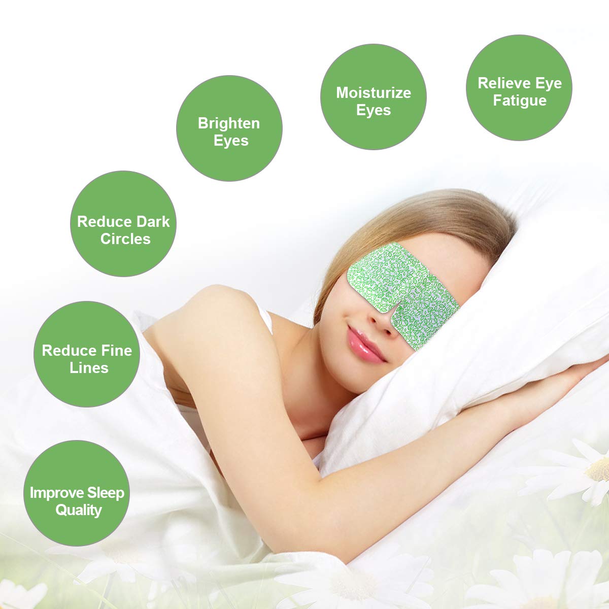 16 Packs Steam Eye Masks for Dry Eyes, SPA Warm Eye Mask, Relief Eye Fatigue Hot Sleep Eye Mask for Puffy Eyes Mask, Disposable Moist Heating Compress Pads for Sleeping- Unscented : Beauty