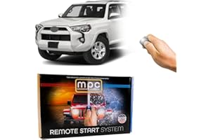 MPC Remote Start Kit Compatible with Toyota 4Runner 2010-2019 || Press OEM Key Fob 3X Lock to Start || G-Key || Semi Plug N Play || Gas || USA Tech Support