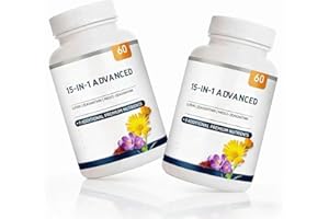 Visiovance 15 In 1 Advanced Eye Formula, Reduces Dryness,2pcs