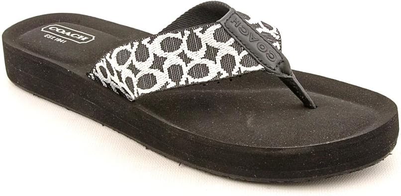 coach jessalyn flip flops