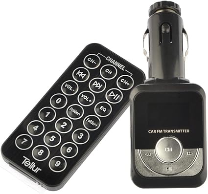 Tellur Fm Transmitter Lcd Display Microsd And Usb Ports Remote