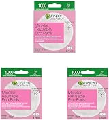 Garnier Micellar Reusable Eco Pads Pack of 3 Microfibre Pads view 1