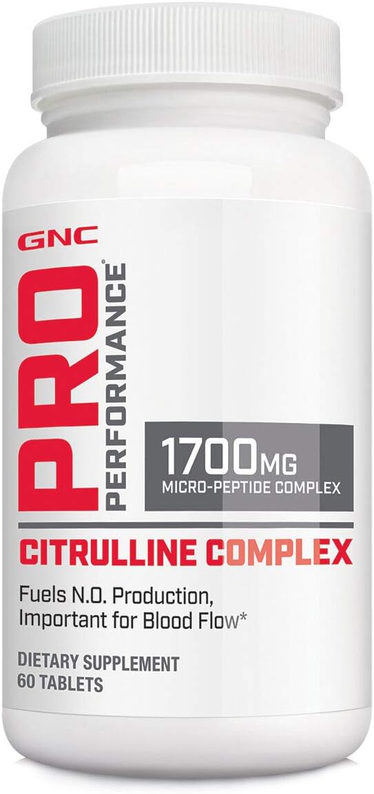 GNC Pro Performance Citrulline Complex 1700mg, 60 Tablets