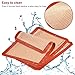 Silicone Baking Mat,3 Set Non Stick Silicon Mat for Baking Sheet Cookie Macaron Bread,Silicone Baking mats Liner Professional Food Grade Cooking Mats for Oven Baking Half Sheet 16.5