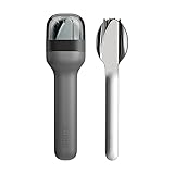 ZOKU Pocket Utensil Set, Charcoal - Stainless Steel