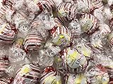 Lindt LINDOR White Chocolate Peppermint Truffles Irresistibly Smooth, Red Stripe Wrapping (Pack of 2 Pounds) (1 pack)