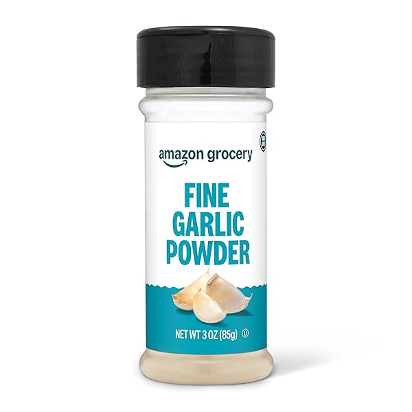 AMAZON GROCERY, FINE GARLIC POWDER, 3 OZ (PREVIOUSLY AMAZON FRESH, PACKAGING MAY VARY)