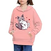 Ystardream Teen Girl Sweatshirts Clothes Kids Hoodies with Strings Long Sleeve