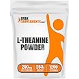 BulkSupplements.com L-Theanine Powder - L-Theanine Supplement, L-Theanine 200mg - Amino Amino Supplement, Pure & Gluten Free, 200mg per Serving, 250g (8.8 oz) (Pack of 1)