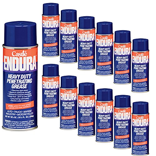 Castle Endura High-Strength Lubricant - 10.75 oz Aerosol - Case 12