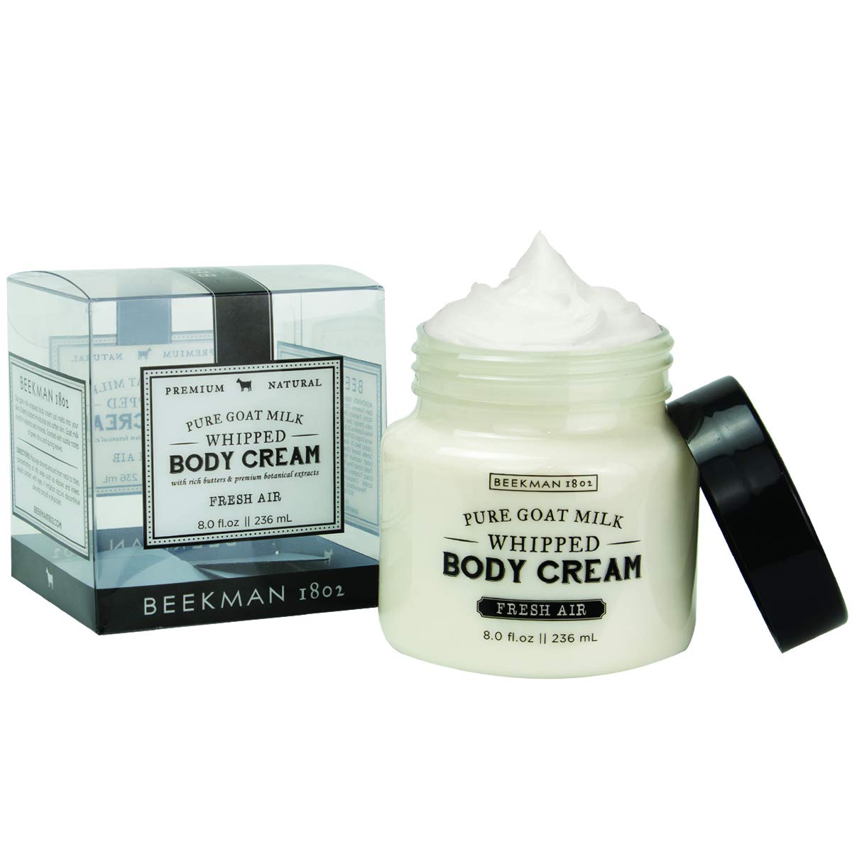 Beekman 1802 Pure Goat Milk Whipped Body Cream 8.0 fl oz. (Vanilla Absolute) : Beauty
