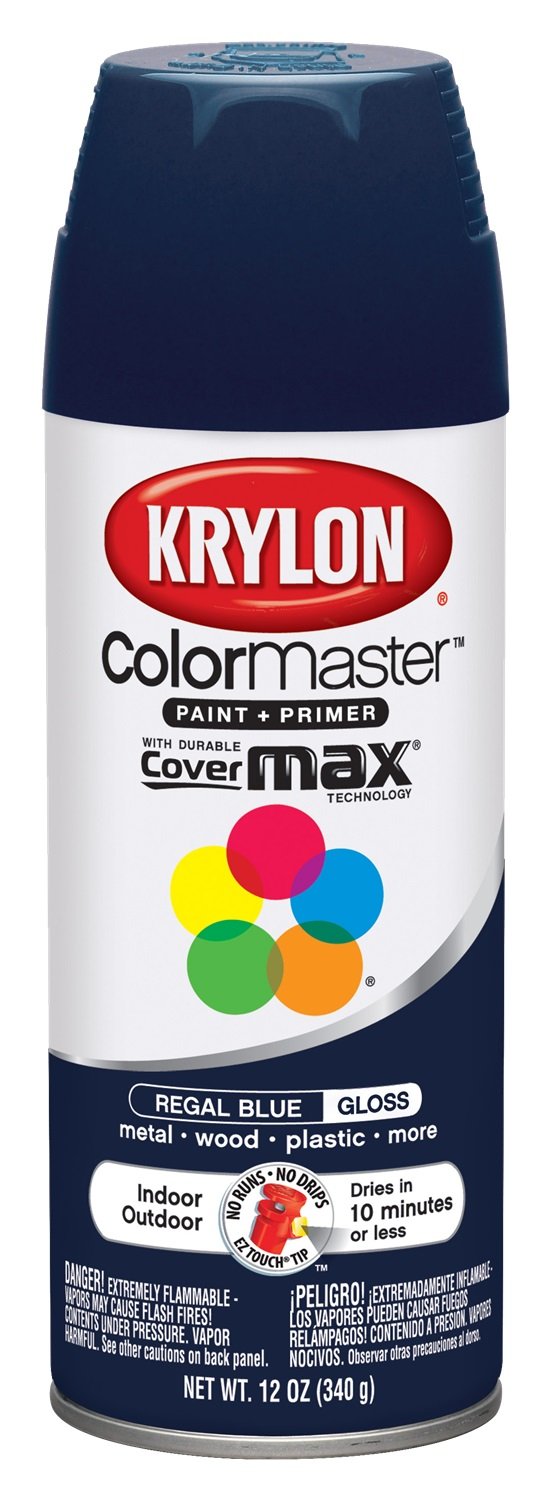 Krylon 51901 Regal Blue Interior and Exterior Decorator