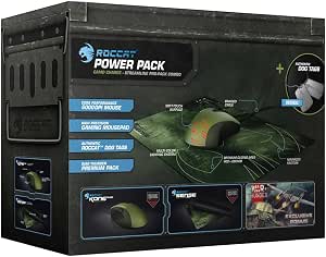 Набор наборmilitary мышь roccat kone Pure + коврик sense, camo charge (4250288176874)