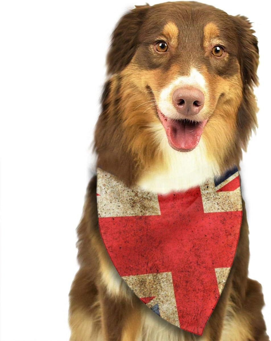 union jack dog bandana