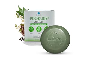 DR. ROBAINA PROKURE Foot Cleanser Bar for Dry, Cracked Feet – Exfoliates & Softens Calluses with Tea Tree Oil, Urea, Aloe Vera & Camphor | Hydrating, Paraben-Free, Dermatologist-Tested | Made in USA | 3 oz