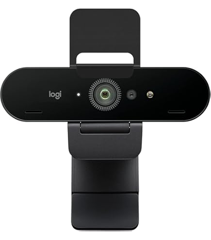 Logitech MX Brio 705 para empresas 4K Webcam com correção