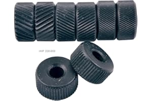 HHIP 2220-0030 4 Pair Knurling Wheel Kit with 3 Diamond and 1 Straight Knurls