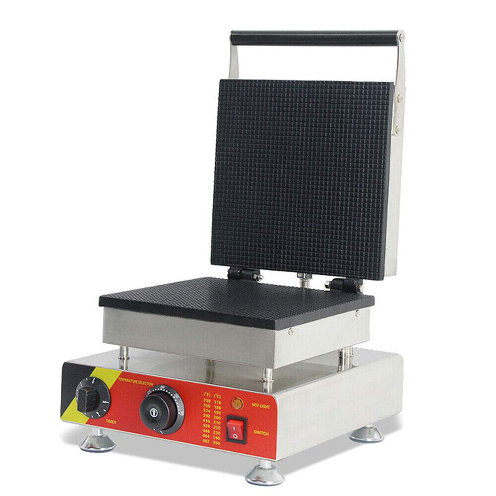 Waffle Maker, 110V 1500W Electric Waffle Maker Breakfast Baker Machine for Home or Commercial(One Bi