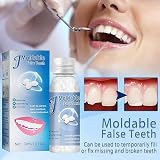 selcouth yyds Temporary Tooth Repair Kit Silicone Denture Beads 30ml view 2