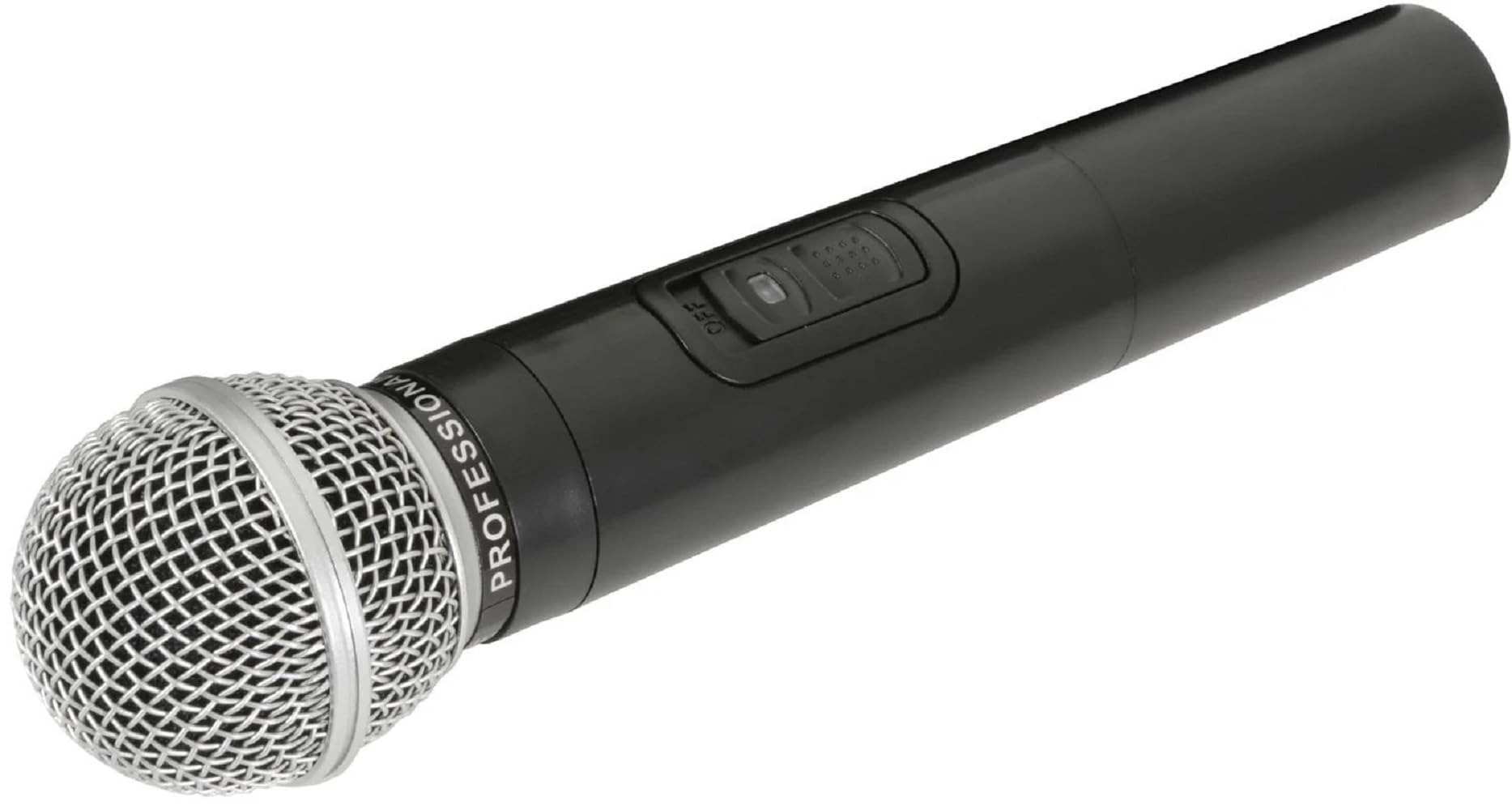 Ibiza - PORTHAND12 - Wireless VHF handheld microphone 207,5MHz for PORT8VHF-BT, PORT10VHF-BT, PORT12VHF-BT, PORT15VHF-BT