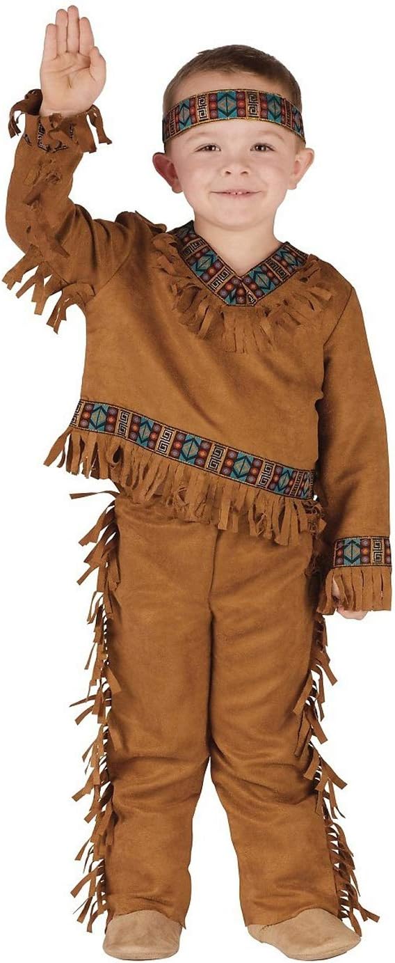 Fun WorldCostumes Baby Boy's Native American Toddler Boy Costume
