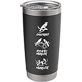 Funny Attempted Murder Crow Stainless Steel Insulated Tumbler