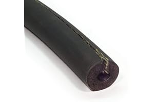 K-Flex USA 6RXLO048138 Insul-Lock with Overlap, 1-3/8" x 1/2" W x 72", 6' Piece