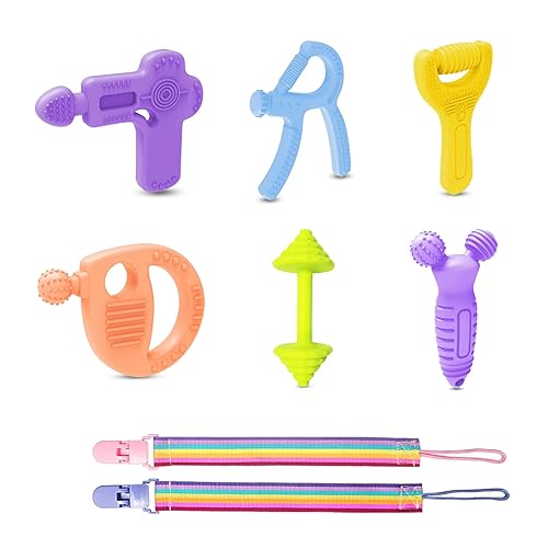 Baby Teething Toys Set Packs Teething Toys for Babies 0-6