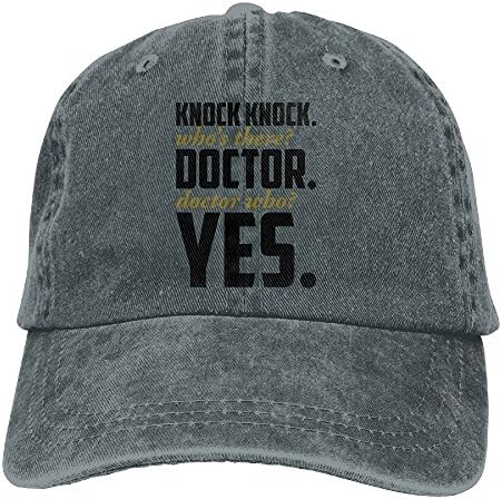 Huagestroe Doctor Who Cowboy Sports Hat Rear Cap Adjustable Cap