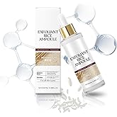 Rice Ampoule Exfoliant Peel Shot Glow White Rice Peeling Ampoule Gentle Exfoliating Face and Body Scrub Dead Skin Cell Remover Hydration Exfoliating Serum for All Skin Types 100ML/3.38Fl oz