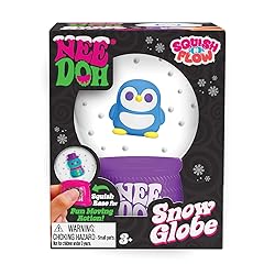 Schylling NeeDoh Squishmas Squish N' Snow Globes