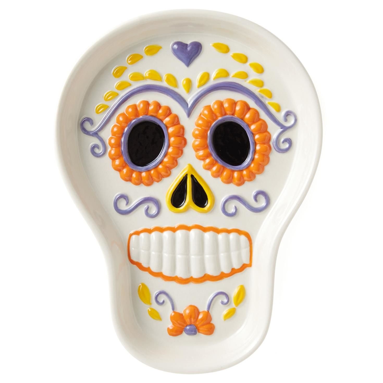 Candy Sugar Skull Treat Dish Kitchen Accessories My Sugar Skulls