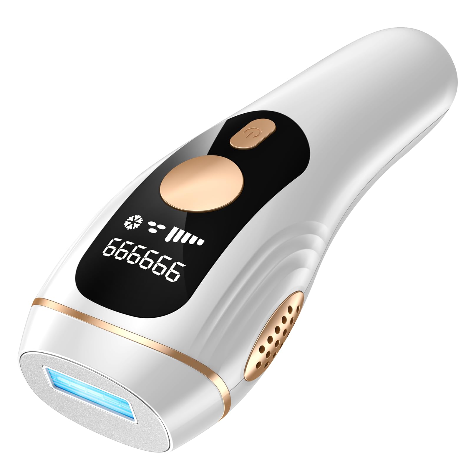 脱毛器 メンズ vio対応 【2024新登場 サファイア冷却】髭 光美容器 無痛脱毛 IPL光脱毛器 高出力20J 99.99万発 5種類モード 手動/連続照射 全身脱毛 美顔器 レディース 男女兼用 家庭用脱毛器 保護眼鏡付き white商品画像