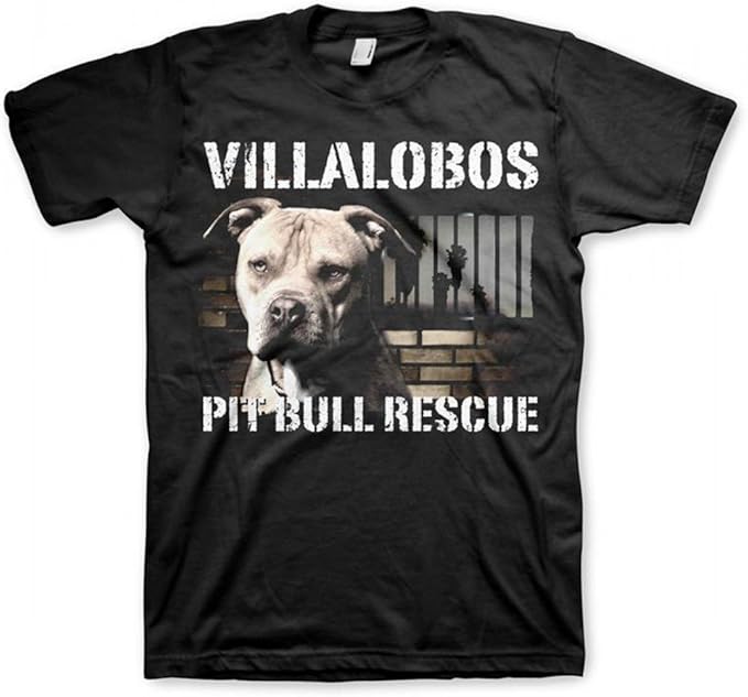 Pit Bulls & Parolees Unisex Villalobos Rescue Center Pit Bull Rescue T-Shirt Black XXXL : Amazon 
